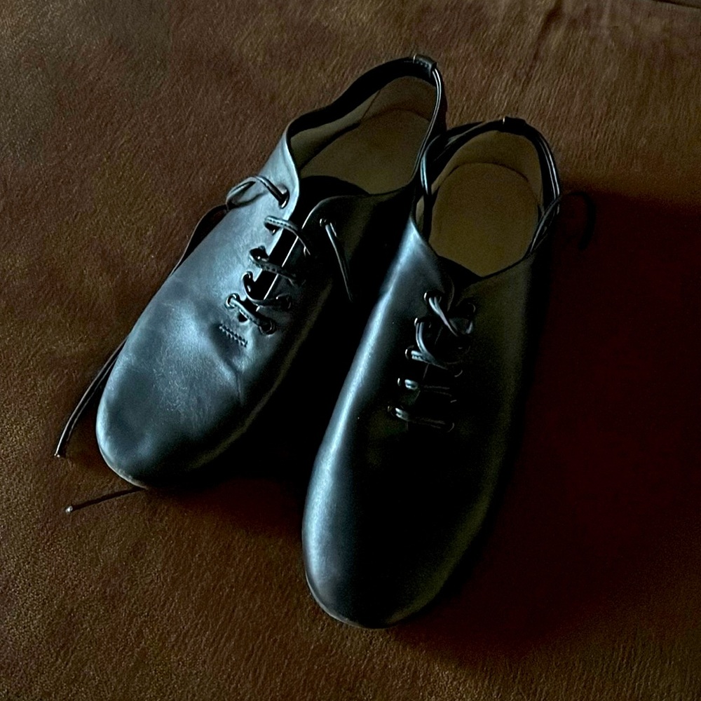 Black Lace Up Flats